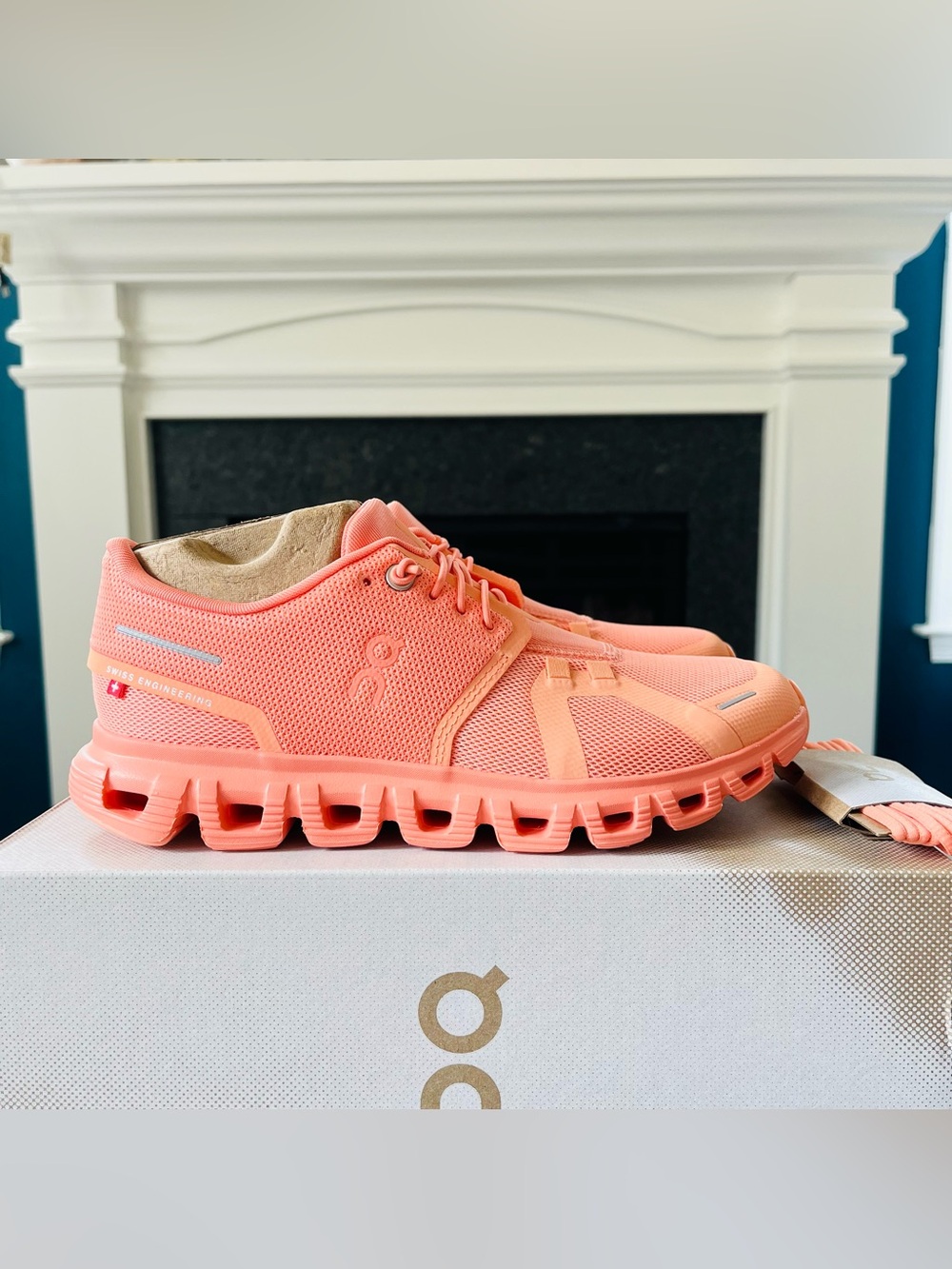On Cloud 6 Women's Running Shoes Sunstone 3WF10064881 NEW - Picture 4 of 9